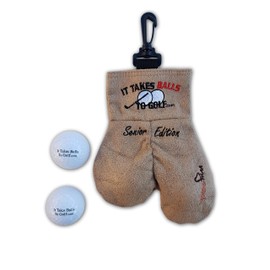 MySack Senior Edition Golf Ball Storage Bag | This Funny Gift is Sure to Get a Laugh | Store Your Other Accessories for Men Such as Tees & Gloves by Putting Them in This Gag Gift