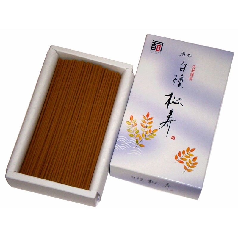Matsukudo Incense Sticks Sandalwood Matsuju Medium Size Rose Refill #C-10