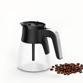 10 Cup Coffee Pot Replacement for Ninja Coffee Maker CM401, Glass Coffee Carafe Compatible with Ninja CM400 CP300 CF091 CM371 CM300, Ninja Coffee Pots Replacements with Brew-Through Lid