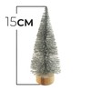 Netuno 1 x Glitter Christmas Tree 15 cm Christmas Tree