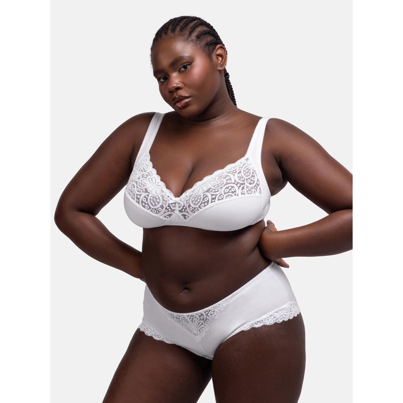 DORINA Women's Georgina Classic Bras, Weiß (White A00), 38D, D