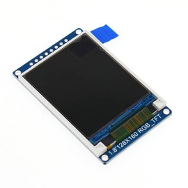 2pcs 0.96inch 1.3inch 1.44inch 1.8inch Full Color 128x160 SPI Full Color TFT LCD Display Module ST7735S 3.3V Replacement OLED Power Supply for DIY Kit (1.8 inches)