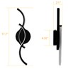 Facon 3-in-1 LED RV Lights - 17.7'' Vanity, Reading &