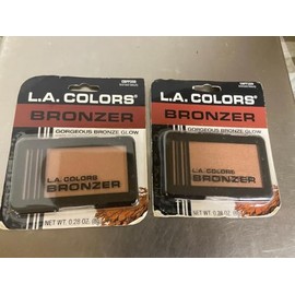 L.A. COLORS Bronzer CBPP259 Bronzed Beauty (2 EA .28 oz EA)