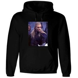 Perfect Process Orlando Bloom - Your Go-To Style and Ultimate Comfort Hoodie Shirt for Men PFP #G159735, Black, Medium