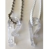 8pcs Roller Shade Clear Saftey Chain Retainer and Cord Guide