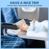 QWUE Inflatable Toddler Airplane Bed - Inflatable Airplane Bed for