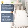Comfort Collections Crib Mattress Waterproof Breathable Quilted Mattress Cover Toddler