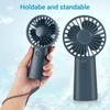 Linlinwill Portable Handheld Fan, Mini Hand&Desk Fan 4000mAh, USB Rechargeable