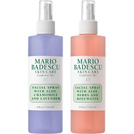 Mario Badescu Spray facial Agua de rosa y lavanda Duo