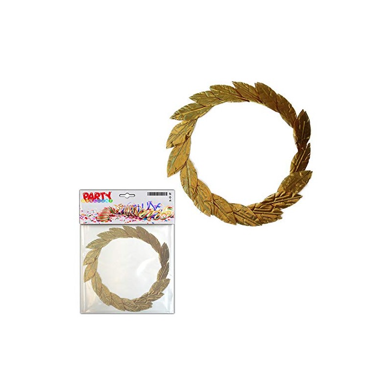 PARTY DISCOUNT ® Gold Laurel Wreath