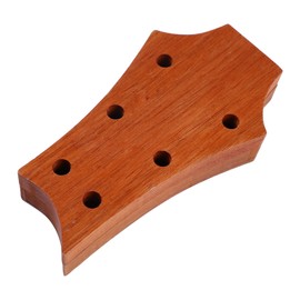 Guitar Pick Box Natural Solid Wood Portable Delicate Pick Holder Guitar Accessories Gift