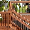 CNQLIS 16Pcs Deck Railing Bracket Connectors for 2" x 4"