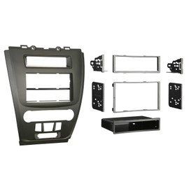 Metra 99-5821B Single or Double DIN Installation Dash Kit for 2010 Ford Fusion and Mercury Milan (Matte Black)