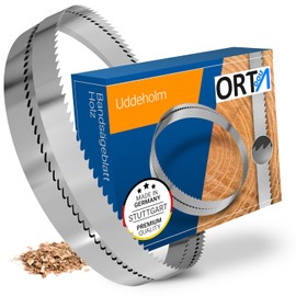 Orta Uddeholm Band Saw Blades 6mm Width Ideal for Working Softwood Species (6x0.60x6mm, 2100)