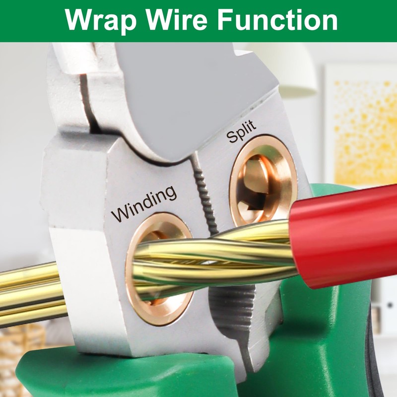 8-in-1 Wire Stripper & Voltage Tester – Multi-Function Electric Wire