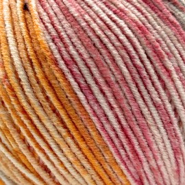 Sensy OriJeans Yarn, Amigurumi Cotton Yarn, Cotton Yarn Crocheting, 60% Cotton, 40% Acrylic, 1.75 oz, 180 Yards, Gauge 2 Fine (Candy)