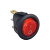 Round Red Illuminated On/Off Switch for The Kidzone 12V Bumper