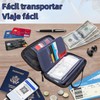 Cartera de Viaje para Pasaporte, Estuche para Pasaporte Familiar
