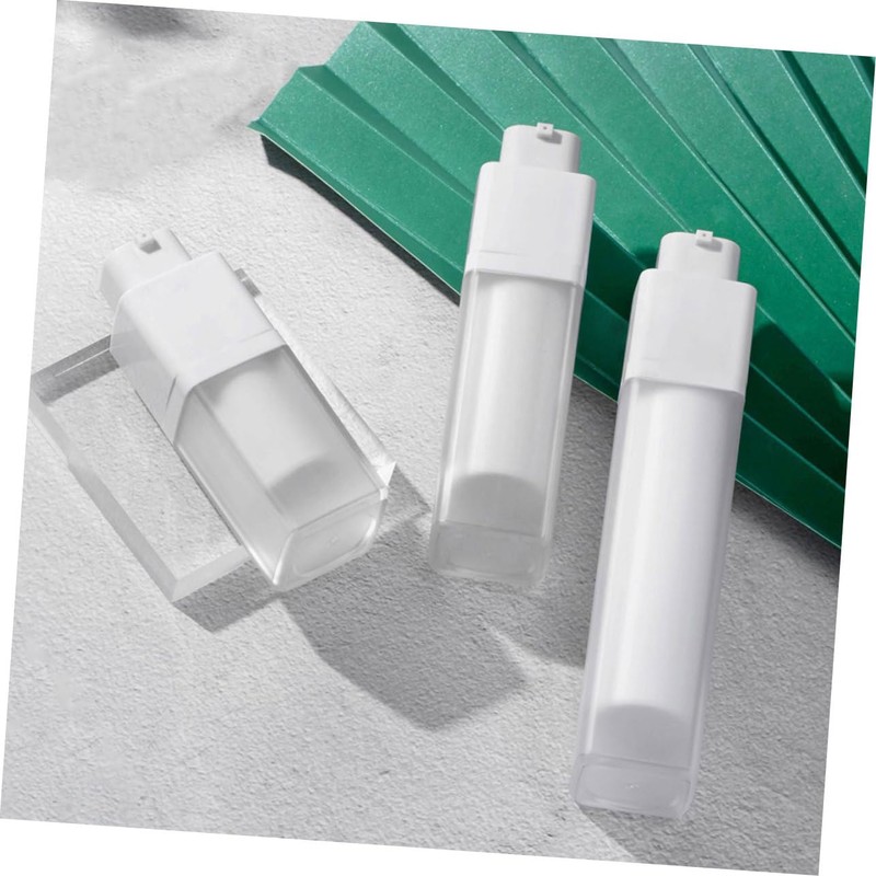 SAFIGLE Refillable Lotion Pump Bottle Travel Vacuum Pump for Skincare