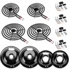 W10290350 W10290353 Porcelain Burner Drip Pans & MP22YA Electric Range