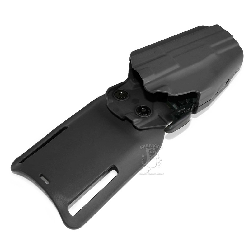 SHENKEL Multi-Fit Holster Standard & Drop Adapter (BK Black) Belt
