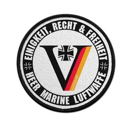 Copytec Patch Veteran Bundeswehr Reservist Army Marine Air Force Unit BW #41233