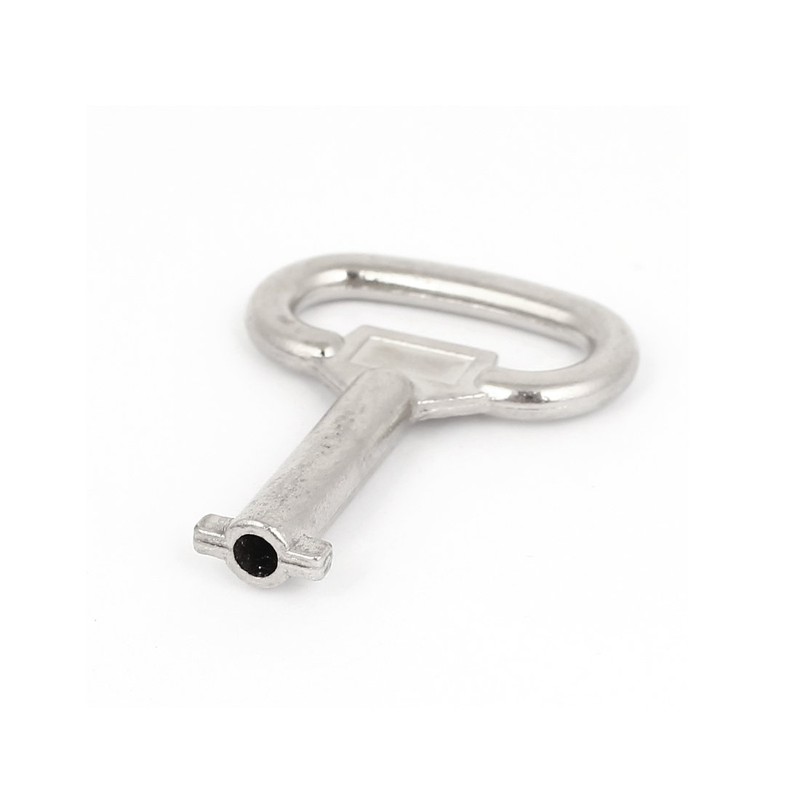 uxcell Electric Meter Cabinet Lock 13mm Width Double Barb Spanner