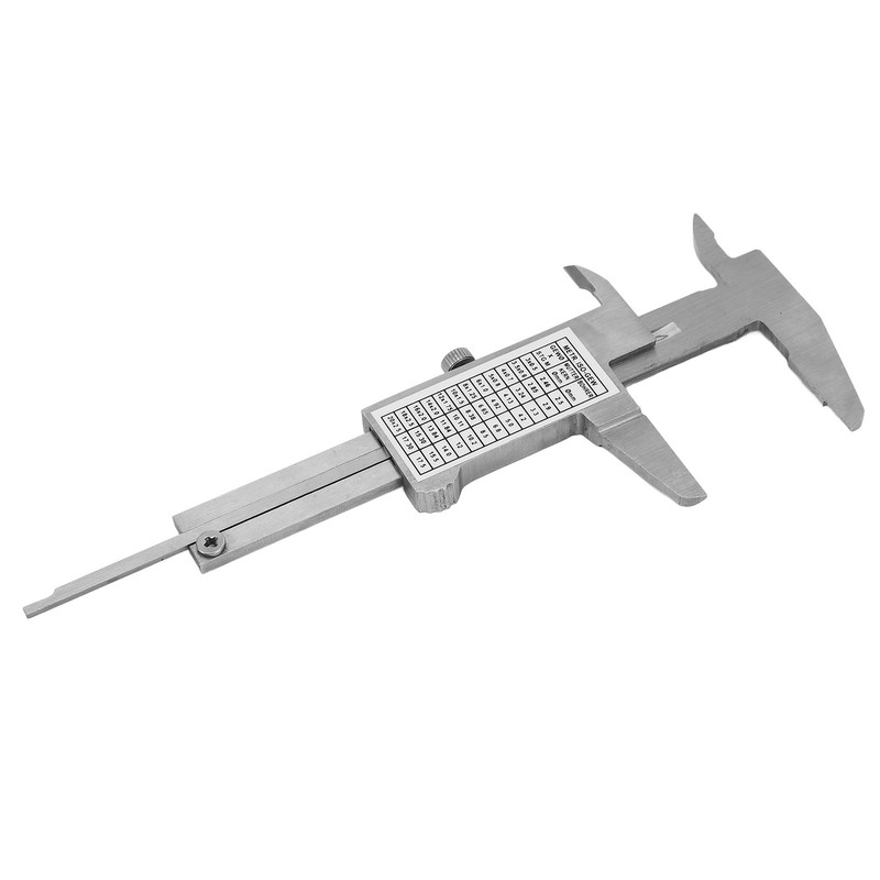 Vernier Caliper Stainless Steel High Accuracy Small Portable Measuring Tool