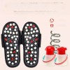 longny 지압슬리퍼 지압 사무실 슬리퍼 다이어트 [화이트 그레인] Longny Acupressure