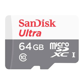 SanDisk Ultra 64GB 100MB/s UHS-I Class 10 microSDXC Card SDSQUNR-064G-GN3MN