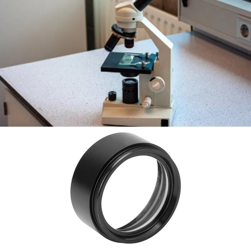 Microscope Auxiliary Objective Lens High Transmittance Anti Blue Stereo Microscope