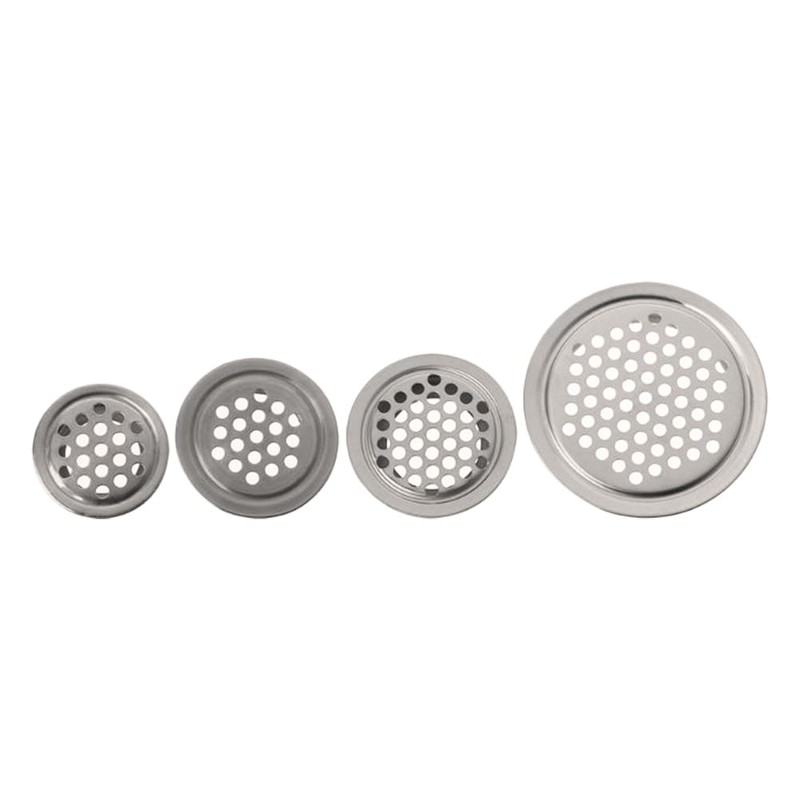 Round Ventilation Mesh Hole, 30pcs Air Vent Hole Louver, Stainless