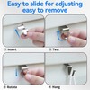 Amuille 20 Pack Vinyl Siding Hooks, No Hole Siding Hanging