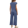 SAMPEEL Womens Summer Clothes Trendy 2025 Two Piece Lounge Sets