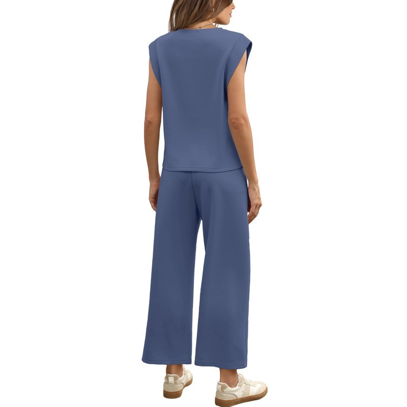 SAMPEEL Womens Summer Clothes Trendy 2025 Two Piece Lounge Sets