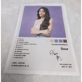 Olivia Rodrigo Poster Canvas Art Set Of 3