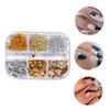 Healvian DIY Nail Decor Stickers Glitter Nail Art for Manicure