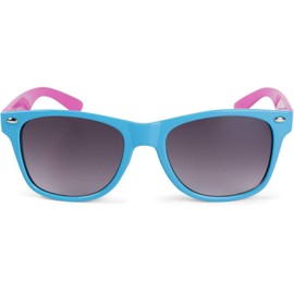 styleBreaker 09020056 Children's Sunglasses, Classic Retro Nerd Design -