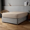 Silentnight Supersoft Natural Fitted Sheet - Cosy & Comfortable Delicate