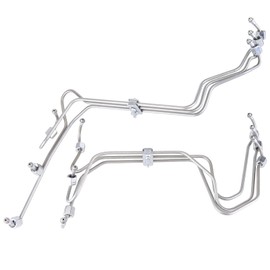 Fuel Injector Oil Pipe, Aublinto 54cm x 34cm x 10cm Engine Injector Oil Pipe Fuel Injector Line Set Compatible With 1994-1998 5.9L 12 Valve Cummins 3925805