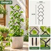 Metal Plant Trellis for Climbing Plants – Decorative Garden Stake