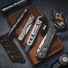 KeyUnity Titanium EDC Multitool - Pocket Pry Bar and Bit
