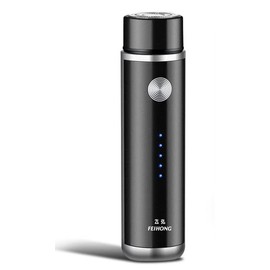 Enhance Your Flawless Look with This Rechargeable Razor; removes unwanted Hair, Painless, Convenient (Black)