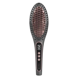 Cecotec Glättbürste aus Keramik und Avocado-Extrakt InstantCare Smooth Brush. Echte Ionen, einstellbare Temperatur 140 ºC - 220 ºC, für alle Haartypen, digitale Anzeige, Auto-Off-System