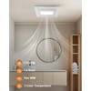 GROWNEER Bathroom Exhaust Fan with Light, 110 CFM 1.0 Sone