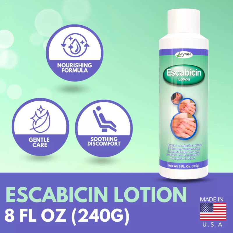 Arymar Escabicin Lotion 8 fl oz – for Scabies &