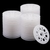 100pcs Plastic Flat Washers, 45mm Load Spreading Plastic Washers Polypropylene