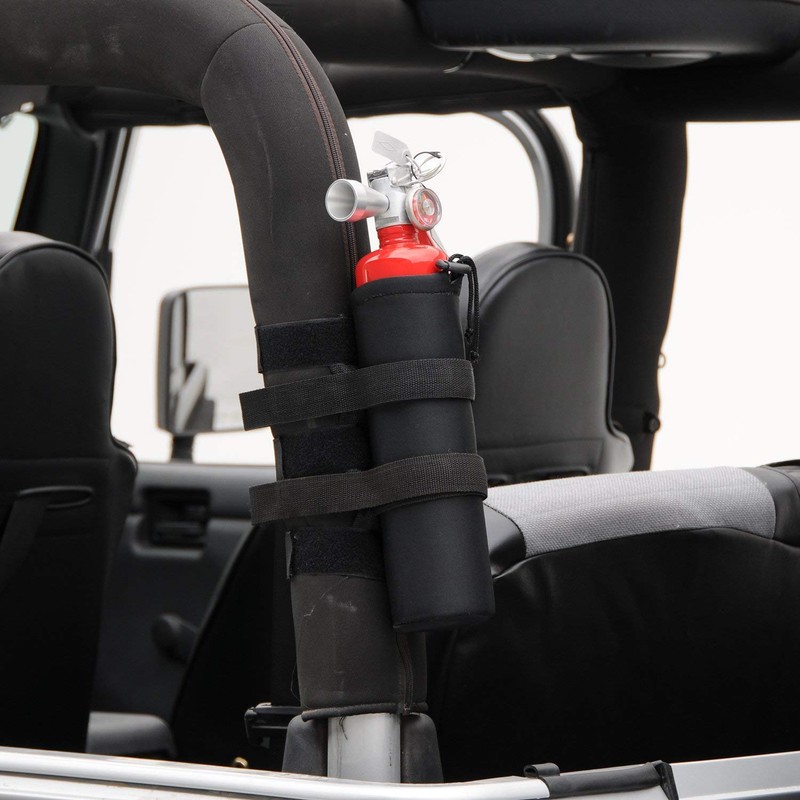 Opar Black Roll Bar Extintor titular de 2007 -2017 Jeep