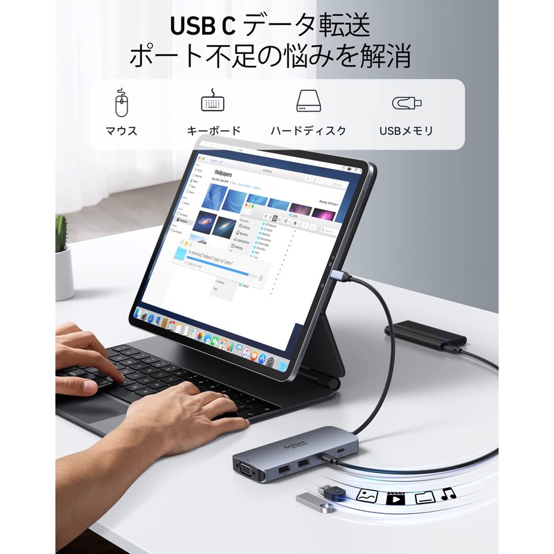 2 HDMI + DP + VGA Up to 5 Screen